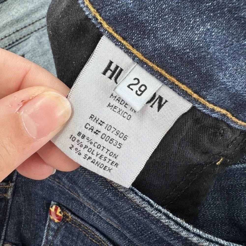 Hudson‎ Jeans Women Size 29 Krista Super Skinny Blue Cotton Blend Stretch - Picture 5 of 9